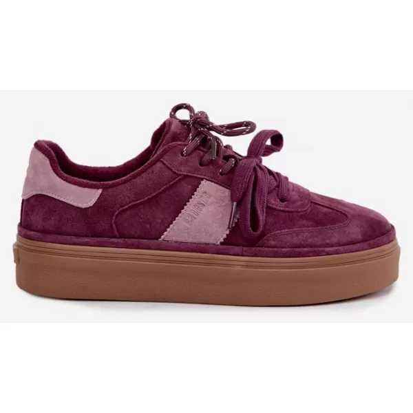  Дамски кецове BIG STAR SHOES UU274772 ЛИЛАВИ СЕНКИ 