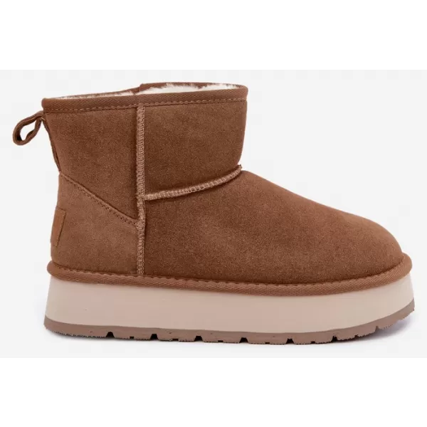  Дамски обувки BIG STAR SHOES UU274692 КАФЯВО/БЕЖОВО 