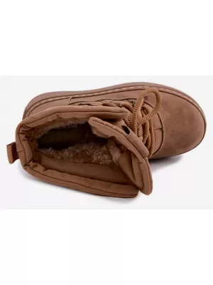 Дамски снежни човеци BIG STAR SHOES UU274190 КАФЯВО/БЕЖОВО