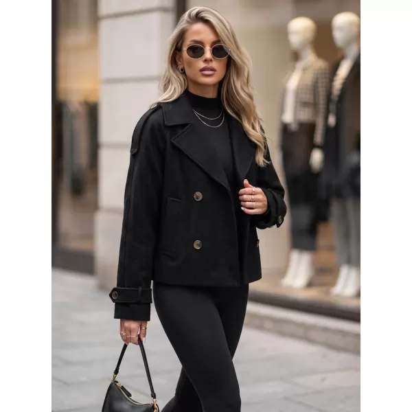  Дамско палто DSTREET TY6016 ЧЕРЕН 