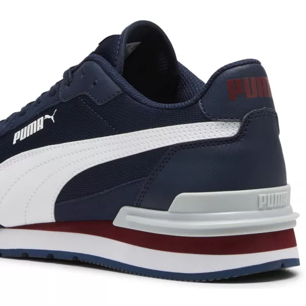  Ботуши PUMA ST RUNNER V4 MESH 39966602 CLUB NAVY/ CLUB NAVY/PUMA БЯЛО/TEAM REGAL ЧЕРВЕНО/ПЛАТИНЕНО СИВО 
