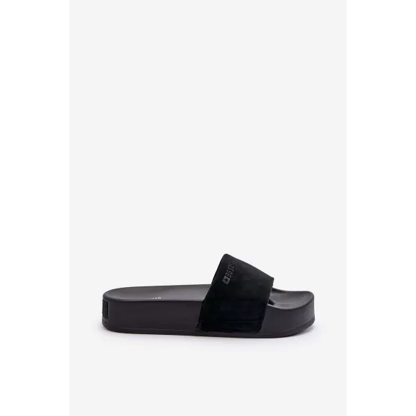  Дамски чехли BIG STAR SHOES NN274A670 ЧЕРЕН 