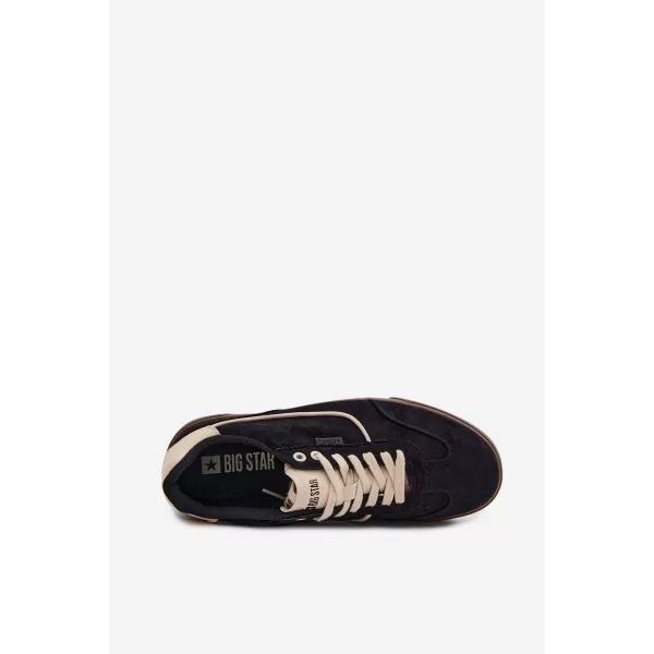  Мъжки кецове BIG STAR SHOES TT174090 ЧЕРЕН 
