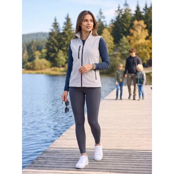  Дамска поларена жилетка ALTISPORT ALW002525 СВЕТЛО СИВО 