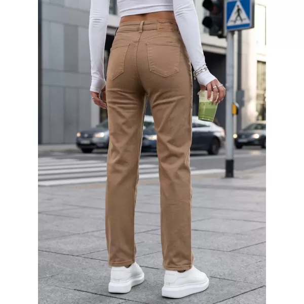  Дамски панталон DSTREET UY3095 КАРАМЕЛ 