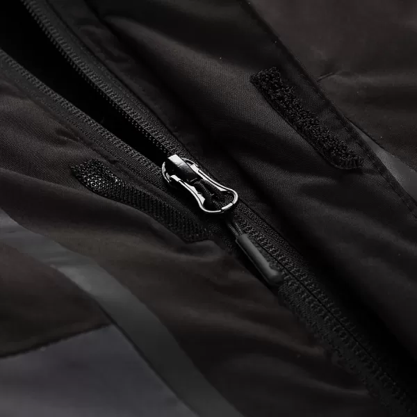  Детско ски яке ALPINE PRO DEARO 3 ЧЕРЕН 