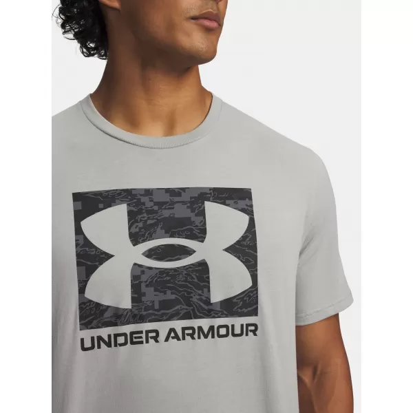  Мъжка тениска UNDER ARMOUR UA ABC CAMO BOXED LOGO SS 1361673-069 СИВО 
