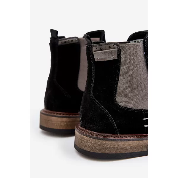  Мъжки обувки BIG STAR SHOES OO174154 ЧЕРЕН 