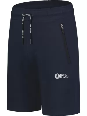Мъжки памучни шорти NORDBLANC RELAXEDFIT NBSPM8254 ТЪМНО СИНЬО