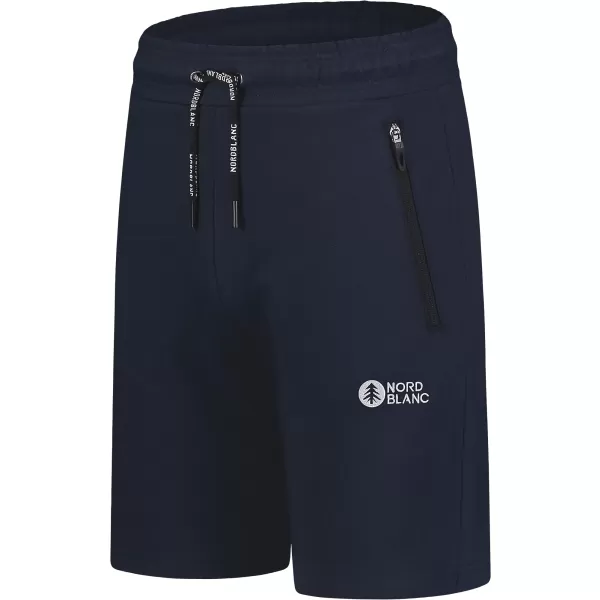  Мъжки памучни шорти NORDBLANC RELAXEDFIT NBSPM8254 ТЪМНО СИНЬО 