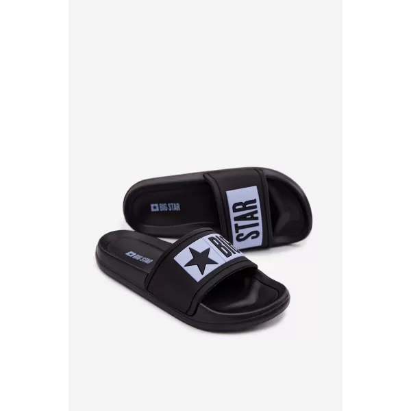  Детски чехли BIG STAR SHOES TT374A003 ЧЕРНО/СИНЬО 
