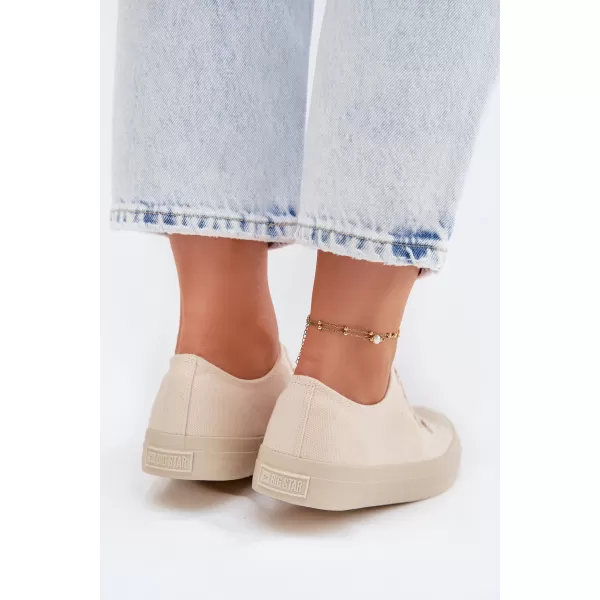  Дамски кецове BIG STAR SHOES TT274121 БЕЖОВО 