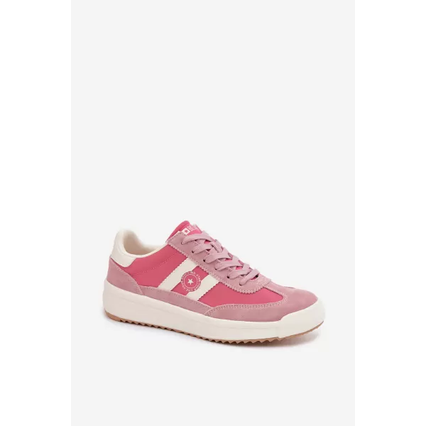  Дамски кецове BIG STAR SHOES TT274160 РОЗОВО 