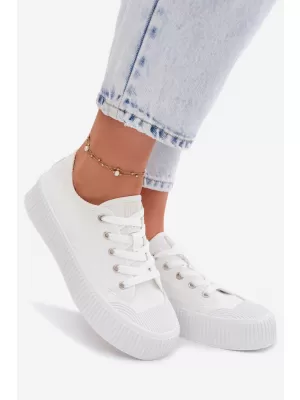Дамски кецове BIG STAR SHOES TT274269 БЯЛО