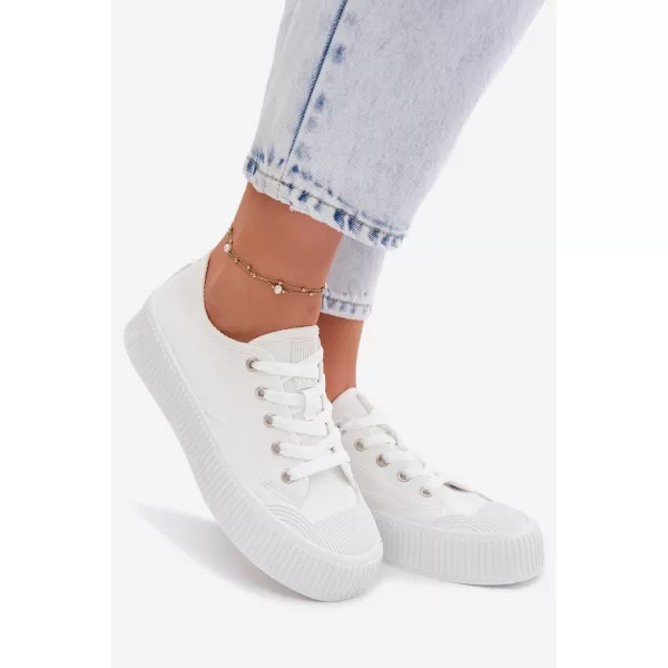  Дамски кецове BIG STAR SHOES TT274269 БЯЛО 