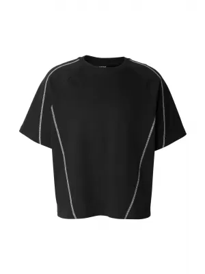Мъжка тениска URBAN CLASSICS TB8438-00007 ЧЕРЕН