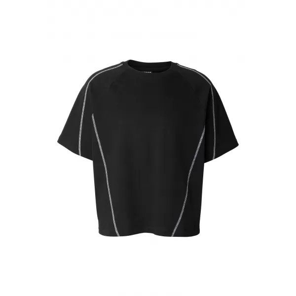  Мъжка тениска URBAN CLASSICS TB8438-00007 ЧЕРЕН 
