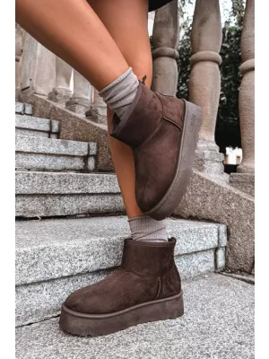 Дамски обувки BIG STAR SHOES UU274223 КАФЯВИ/БЕЖОВИ СЕНКИ