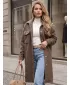 Дамско палто DSTREET NY0803 БЕЖОВО