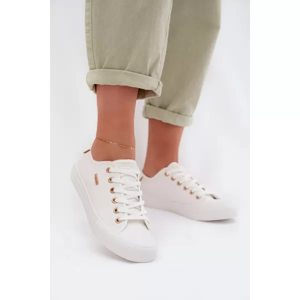  Дамски кецове BIG STAR SHOES TT274003 БЯЛО 