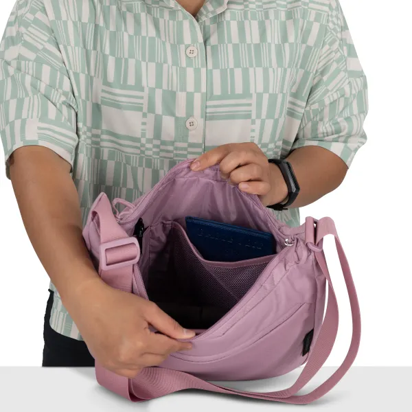  Чанта тип crossbody OSPREY DAYLITE CROSSBODY POUCH IRIS PINK 