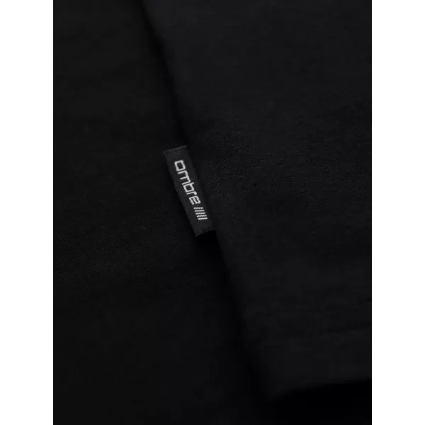  Мъжки потник OMBRE OM-TSBT-0272 ЧЕРЕН 