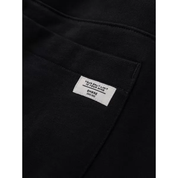  Мъжки спортен панталон OMBRE OM-PABS-0305 ЧЕРЕН 