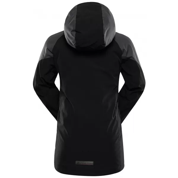  Детско яке ALPINE PRO TEMUNO ЧЕРЕН 