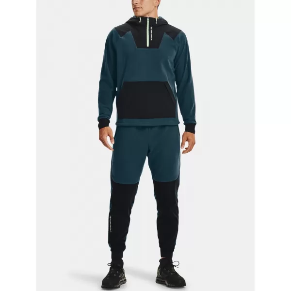  Мъжки суичър UNDER ARMOUR UA RUSH FLEECE HOODIE 1366177-413 СИНЬО 