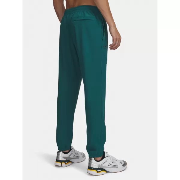  Мъжки спортен панталон UNDER ARMOUR VIBE WOVEN JOGGER 1386557-338 ЗЕЛЕНО 