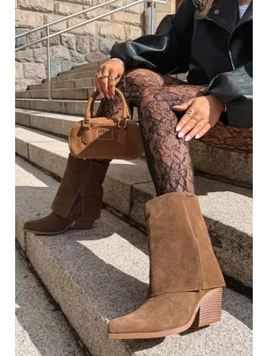 Дамски обувки BIG STAR SHOES UU274114 КАФЯВИ/БЕЖОВИ СЕНКИ