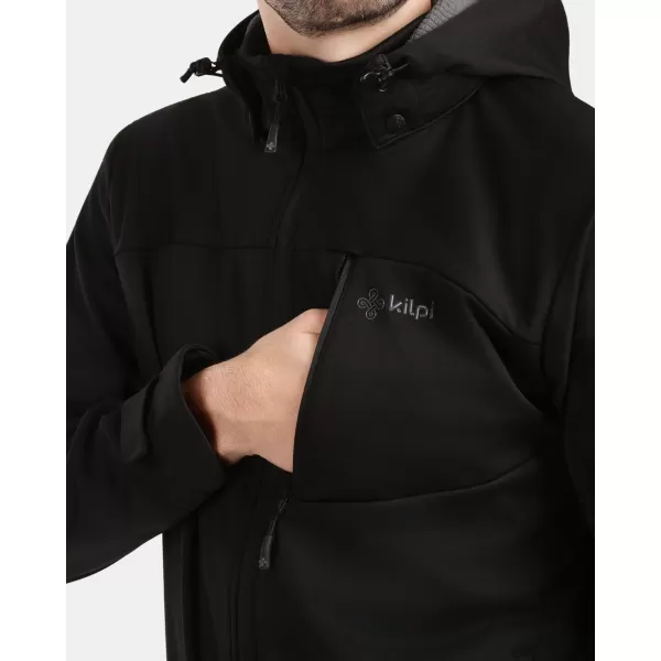  Мъжко софтшел яке KILPI ONTAVIO-M 1M0112KI ЧЕРЕН 