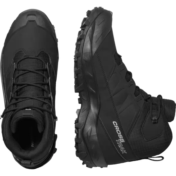 Мъжки обувки SALOMON CROSSTRAK WATERPROOF L47570200 ЧЕРНО/ЧЕРНО/АСФАЛТ 