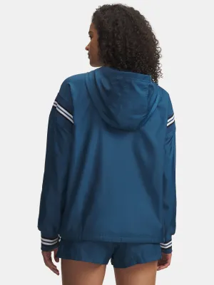 Дамско яке UNDER ARMOUR ICON WOVEN HERITAGE QZ 6009946-498 СИНЬО