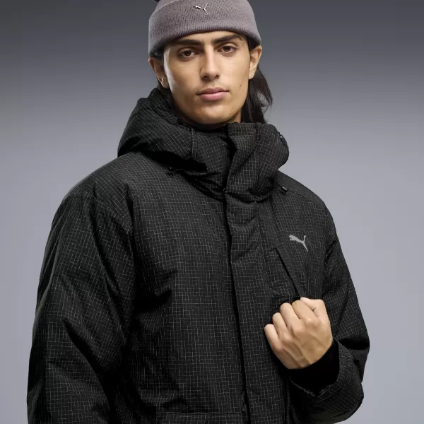  Мъжко палто PUMA PROTECTIVE HOODED DOWN PARKA M 69456301 ПУМА ЧЕРНА 