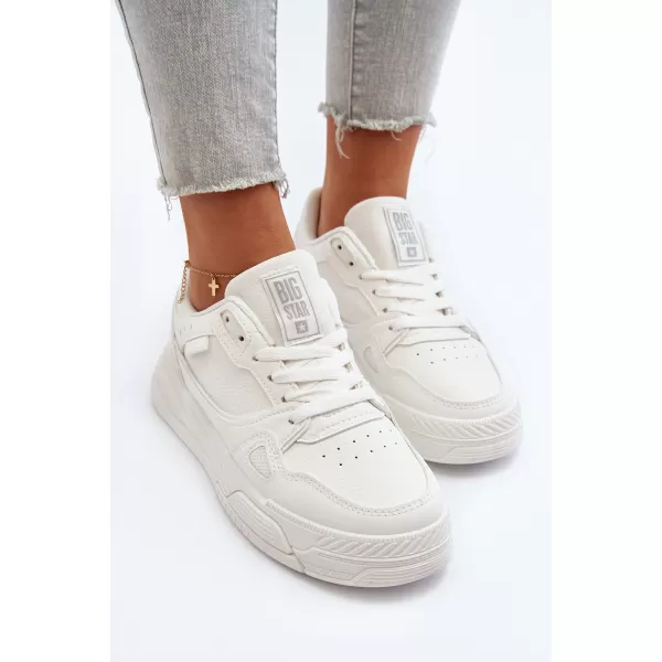  Дамски кецове BIG STAR SHOES NN274667 БЯЛО 