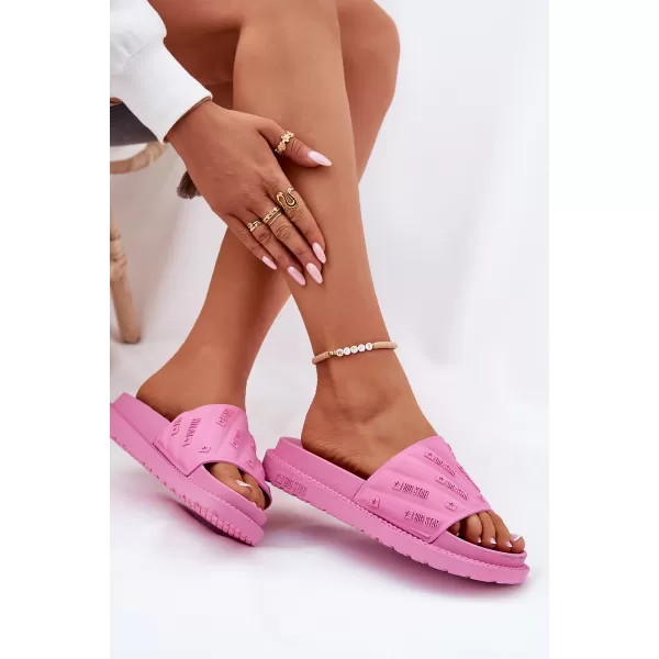  Дамски чехли BIG STAR SHOES RR274A541 РОЗОВО 