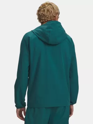 Мъжко яке UNDER ARMOUR VIBE WOVEN JACKET 6003001-338 ЗЕЛЕНО