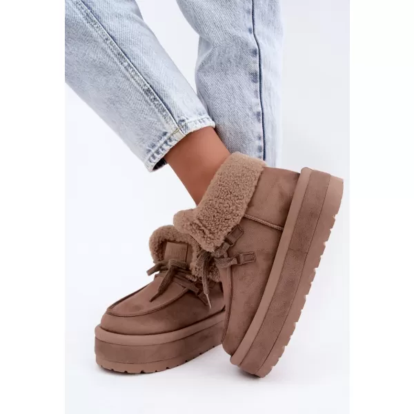  Дамски снежни човеци BIG STAR SHOES UU274215 БЕЖОВО 