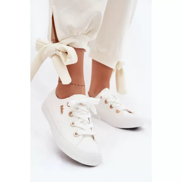  Дамски кецове LEE COOPER LCW-26-02-4068 БЯЛО 