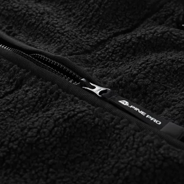  Детски топъл суичър ALPINE PRO FERADO 3 ЧЕРЕН 