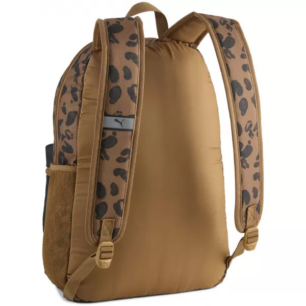  Раница PUMA PHASE AOP BACKPACK 09116916 PUMA BLACK/KONA BROWN/LEOPARD AOP 