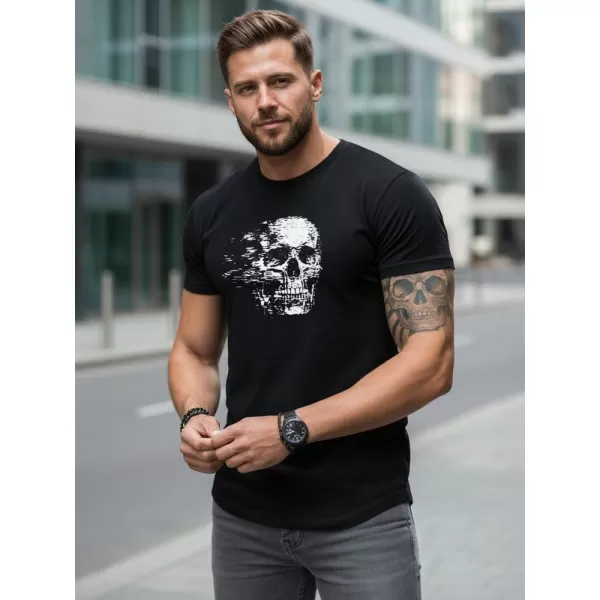  Мъжка тениска DSTREET NX086R ЧЕРЕН 