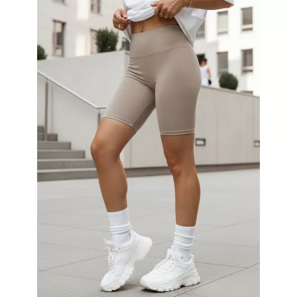  Дамски шорти DSTREET SY0568 СВЕТЛО СИВО 