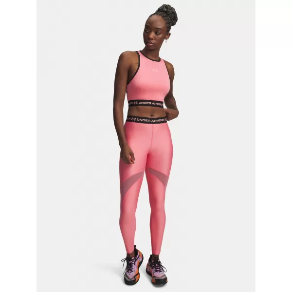  Дамски клин UNDER ARMOUR HEATGEAR MESH LEGGING 6010009-600 РОЗОВО 