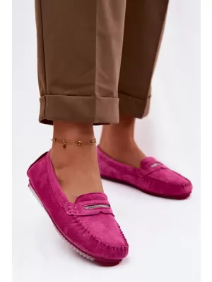 Дамски мокасини S.BARSKI LR61-7029 ФУКСИЯ