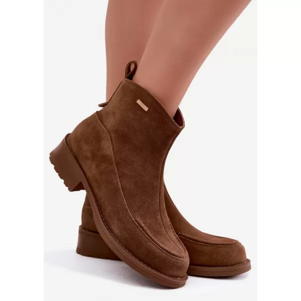  Дамски обувки BIG STAR SHOES UU274601 КАФЯВИ/БЕЖОВИ СЕНКИ 