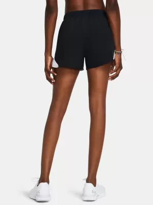 Дамски шорти UNDER ARMOUR UA FLY BY 3'' SHORTS 1382438-002 ЧЕРЕН