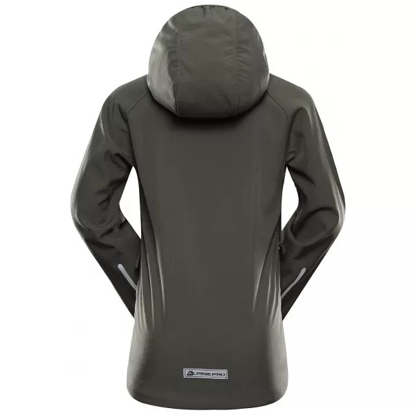  Детско софтшел яке ALPINE PRO HOORO 2 ГРЕЯН БОСИЛЕК 
