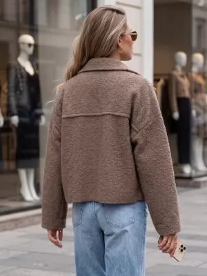 Дамско яке DSTREET TY6060 БЕЖОВО